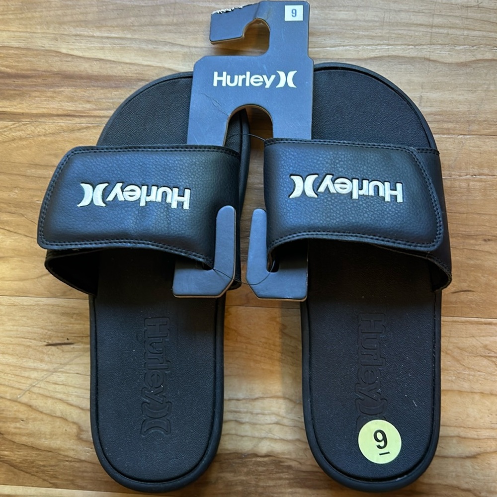 Hurley size 9 menʻs slides